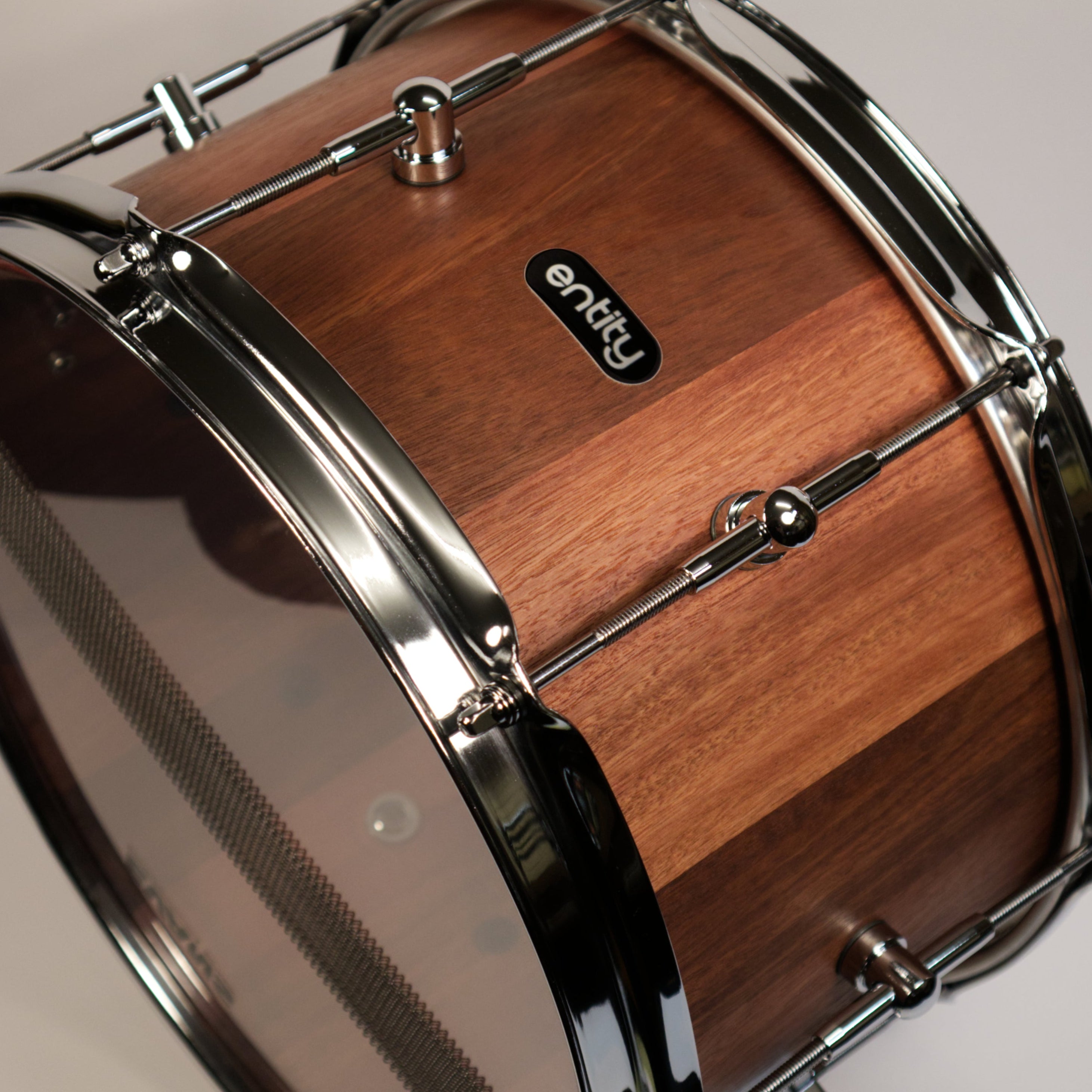 ENTITY 7 X 13" JARRAH BLOCK SNARE DRUM (50% DEPOSIT)