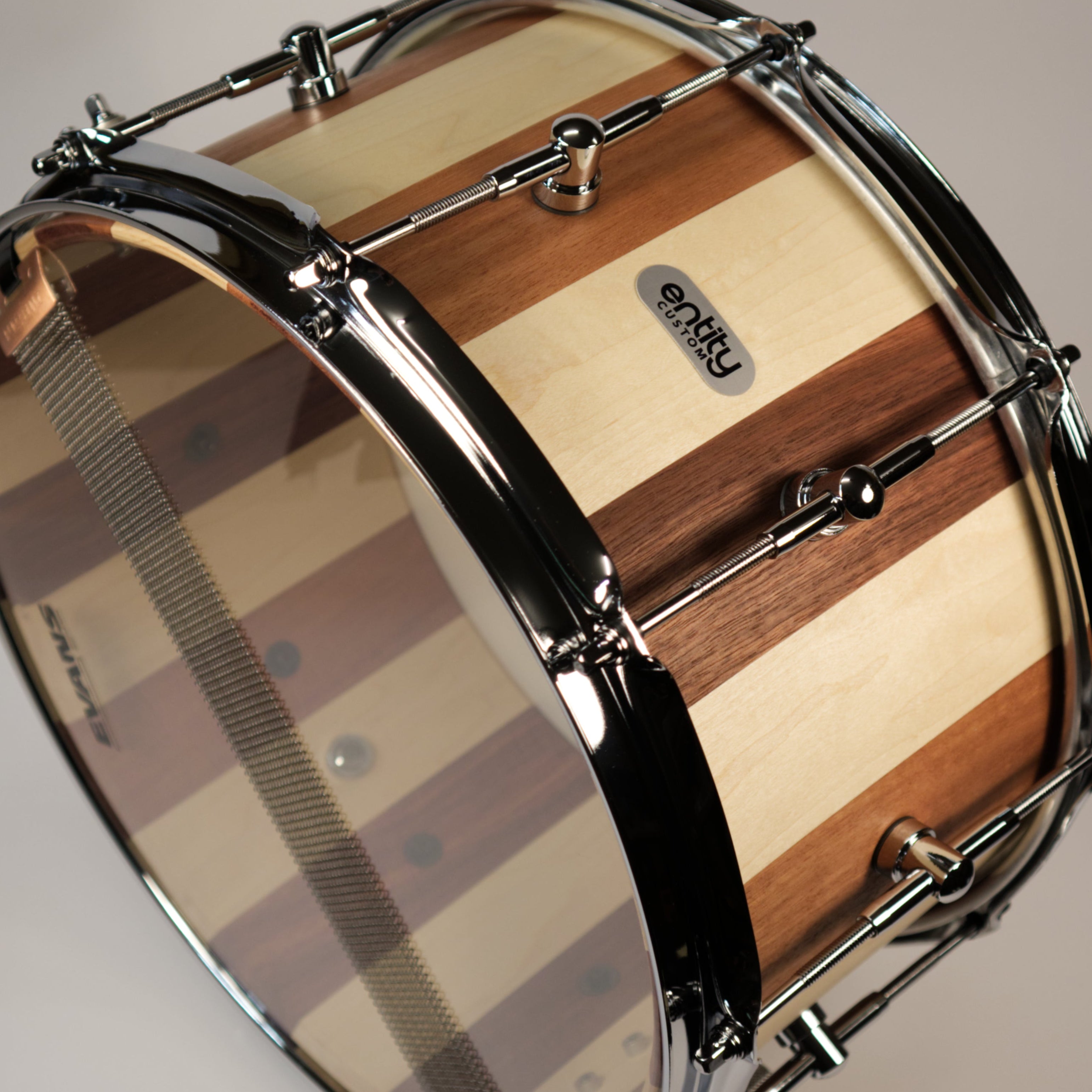 ENTITY CUSTOM MAPLE & JARRAH BLOCK SNARE DRUM (50% DEPOSIT)