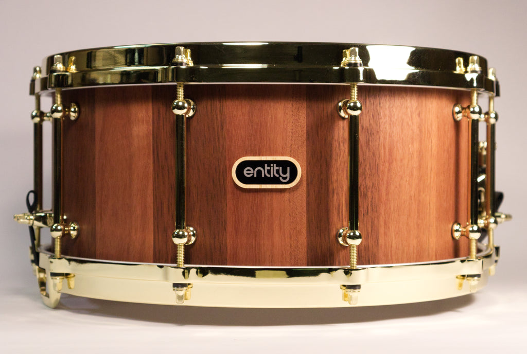 ENTITY CUSTOM JARRAH BLOCK SNARE DRUM (50% DEPOSIT)