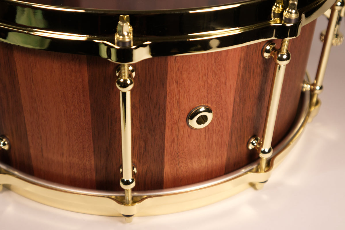 ENTITY CUSTOM JARRAH BLOCK SNARE DRUM (50% DEPOSIT)