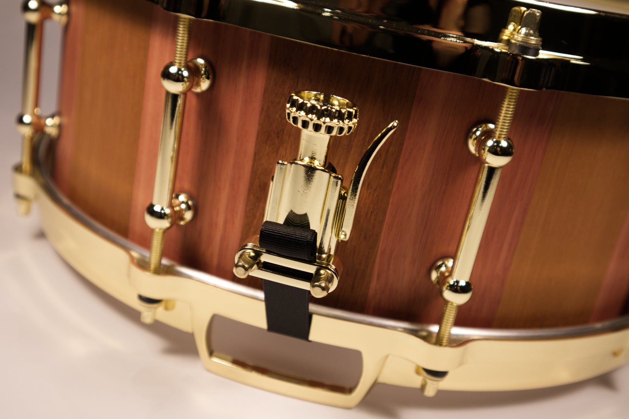 ENTITY RICK DIOR SIGNATURE MODERN VINTAGE MAHOGANY & JARRAH BLOCK SNARE DRUM (50% DEPOSIT)